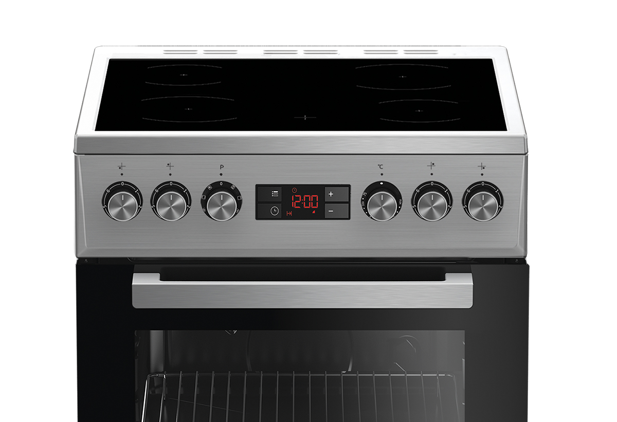 Απεικονίζονται οι εστίες της κουζίνας.